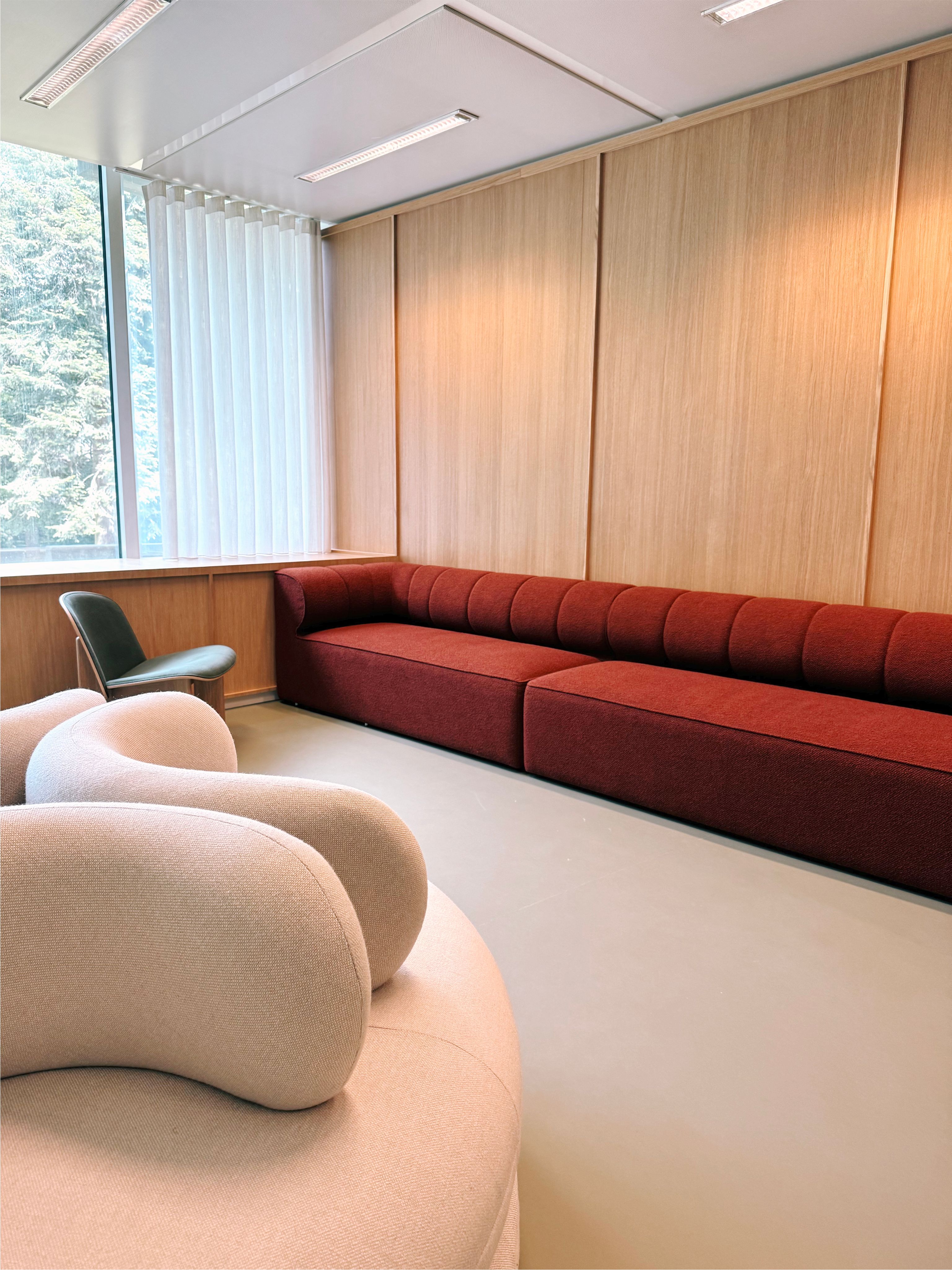 View of insie the Riva lobby
