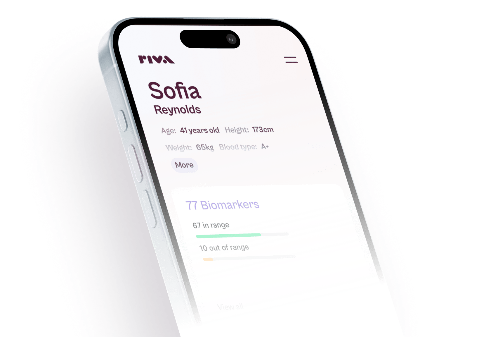 phone Riva app preview